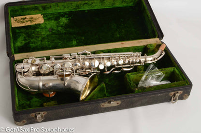 Conn Transitional 4M Curved Soprano Art Deco Silver Overhauled 220678