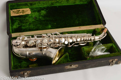 Conn Transitional 4M Curved Soprano Art Deco Silver Overhauled 220678