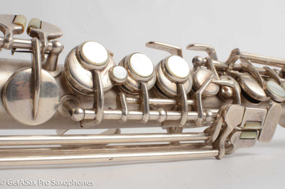 Conn NW1/II Sopranino Orig Silver Plate Fresh Bill Singer Overhaul 147236
