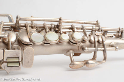 Conn NW1/II Sopranino Orig Silver Plate Fresh Bill Singer Overhaul 147236