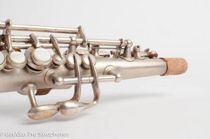 Conn NW1/II Sopranino Orig Silver Plate Fresh Bill Singer Overhaul 147236