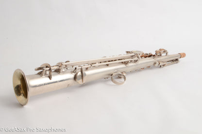 Conn NW1/II Sopranino Orig Silver Plate Fresh Bill Singer Overhaul 147236
