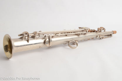 Conn NW1/II Sopranino Orig Silver Plate Fresh Bill Singer Overhaul 147236