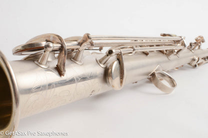 Conn NW1/II Sopranino Orig Silver Plate Fresh Bill Singer Overhaul 147236