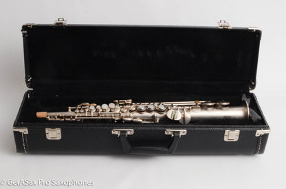 Conn NW1/II Sopranino Orig Silver Plate Fresh Bill Singer Overhaul 147236