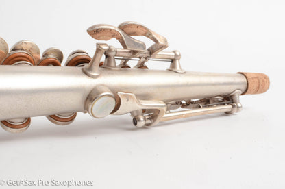 Conn NW1/II Sopranino Orig Silver Plate Fresh Bill Singer Overhaul 147236