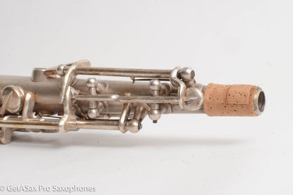 Conn NW1/II Sopranino Orig Silver Plate Fresh Bill Singer Overhaul 147236