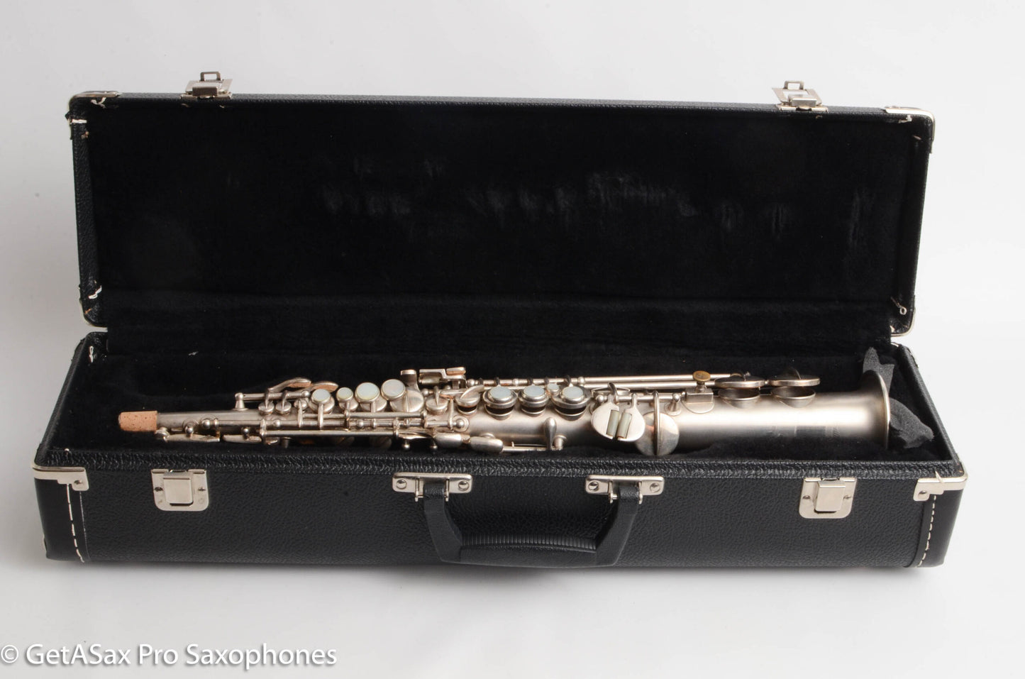 Conn NW1/II Sopranino Orig Silver Plate Fresh Bill Singer Overhaul 147236