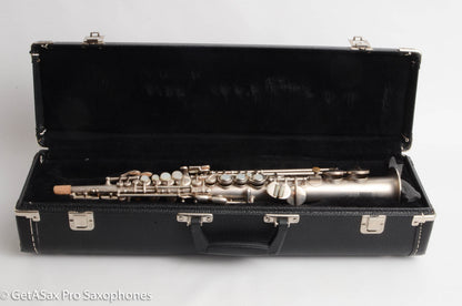 Conn NW1/II Sopranino Orig Silver Plate Fresh Bill Singer Overhaul 147236