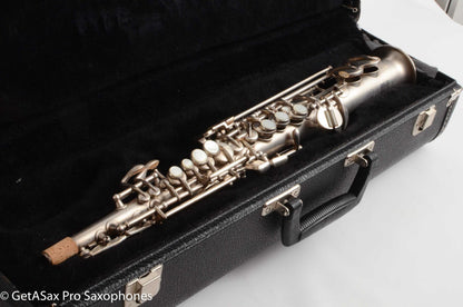 Conn NW1/II Sopranino Orig Silver Plate Fresh Bill Singer Overhaul 147236