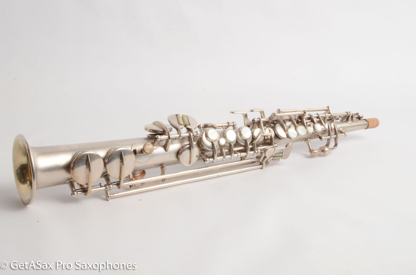Conn NW1/II Sopranino Orig Silver Plate Fresh Bill Singer Overhaul 147236