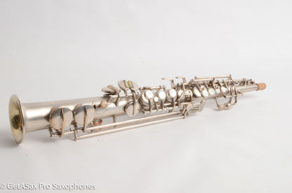 Conn NW1/II Sopranino Orig Silver Plate Fresh Bill Singer Overhaul 147236