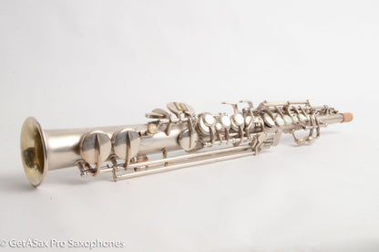 Conn NW1/II Sopranino Orig Silver Plate Fresh Bill Singer Overhaul 147236