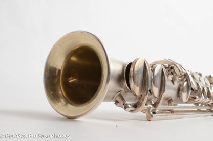 Conn NW1/II Sopranino Orig Silver Plate Fresh Bill Singer Overhaul 147236