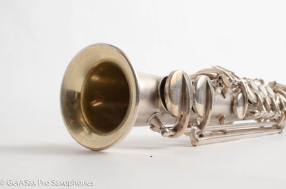Conn NW1/II Sopranino Orig Silver Plate Fresh Bill Singer Overhaul 147236