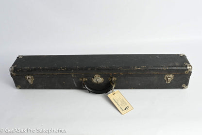 Conn New Wonder II Bb Soprano Original Nickel Plate Needs Overhaul 198k
