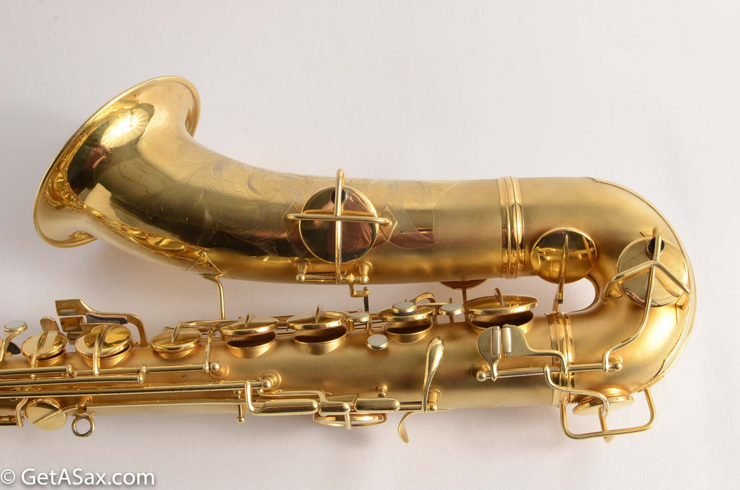 Conn New Wonder II Tenor from 1926 in Gold Plate