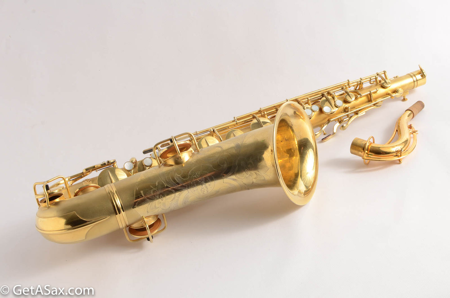 Conn New Wonder II Tenor from 1926 in Gold Plate