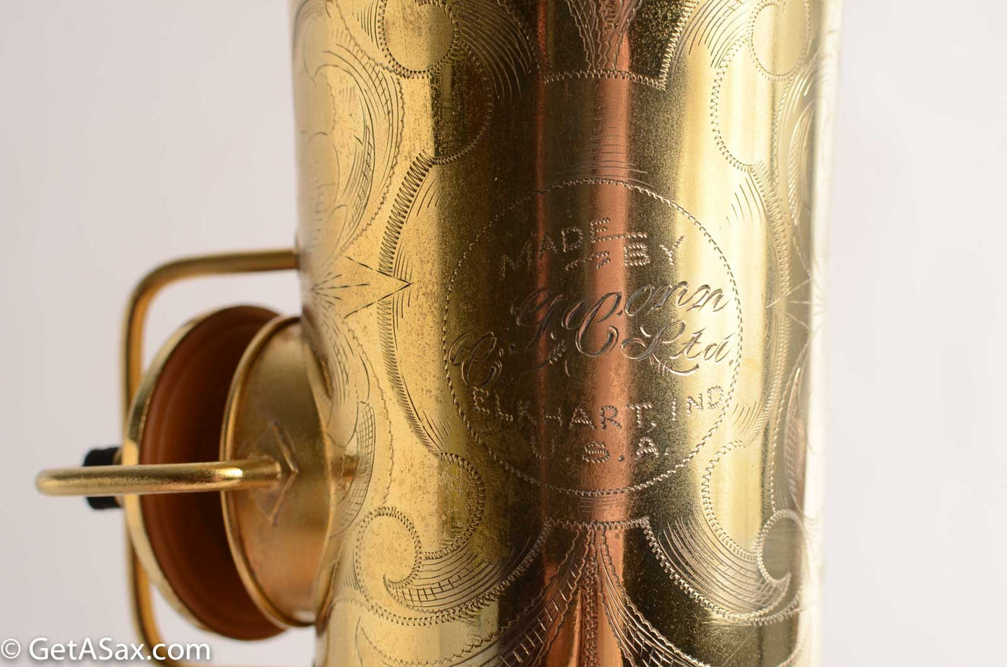 Conn New Wonder II Tenor from 1926 in Gold Plate