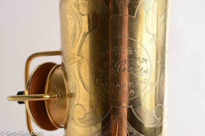 Conn New Wonder II Tenor from 1926 in Gold Plate