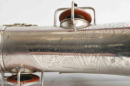 Conn Transitional NWII/10M Tenor Art Deco Silver Plays Great! 250059