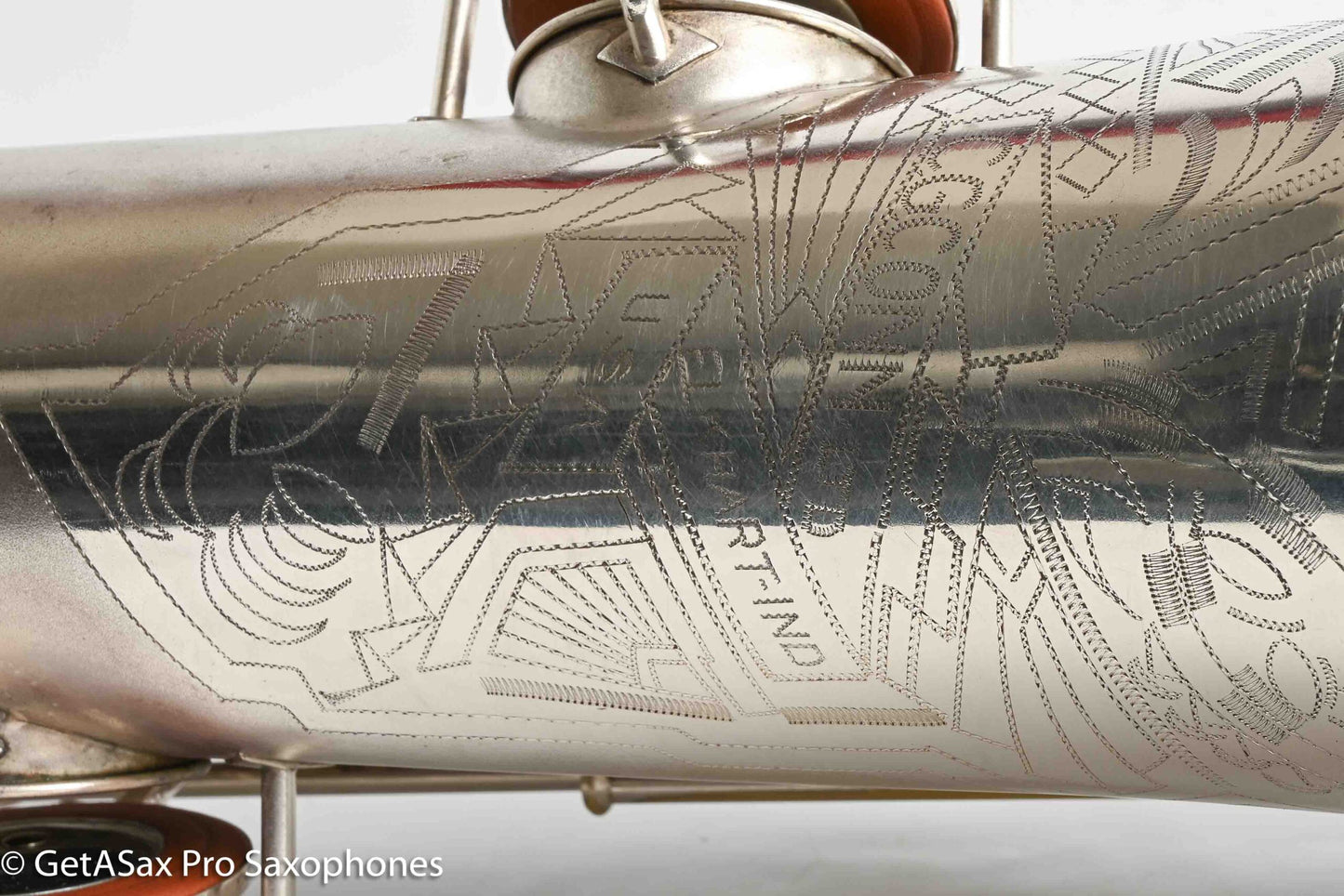 Conn Transitional NWII/10M Tenor Art Deco Silver Plays Great! 250059