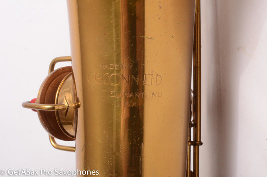 Conn 10M/NWII Transitional Tenor 253894 Original Lacquer Original Pads Great Horn