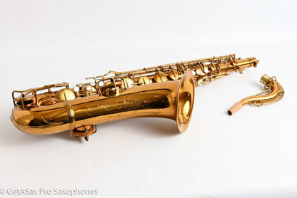 Conn Transitional 10M Tenor Beautiful Condition Fresh Overhaul Exceptional Player Relacquer? 262417