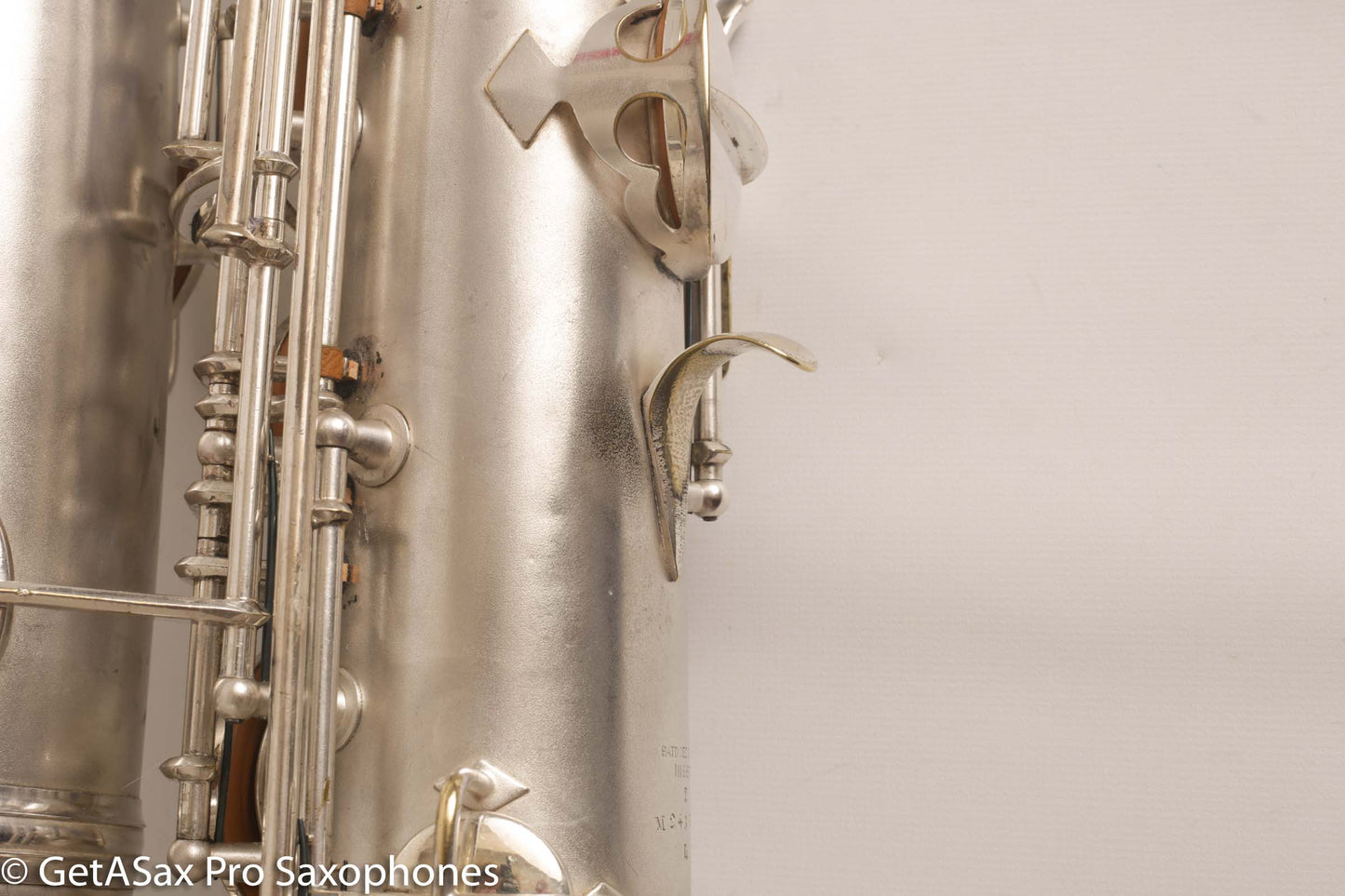Conn Transitional Art Deco Tenor Original Silver Plate Overhauled 243357