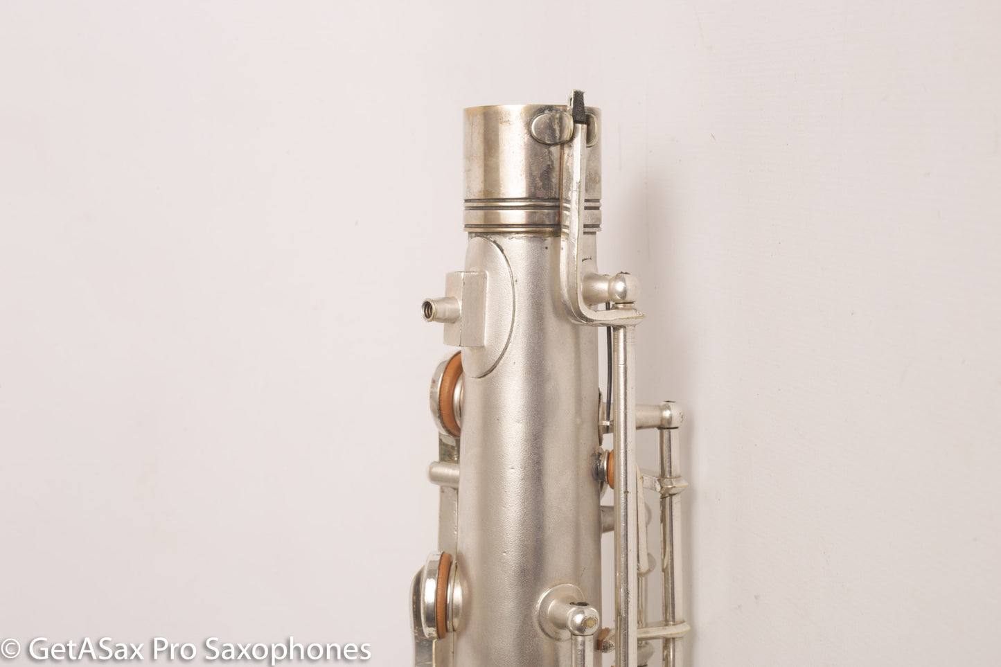 Conn Transitional Art Deco Tenor Original Silver Plate Overhauled 243357