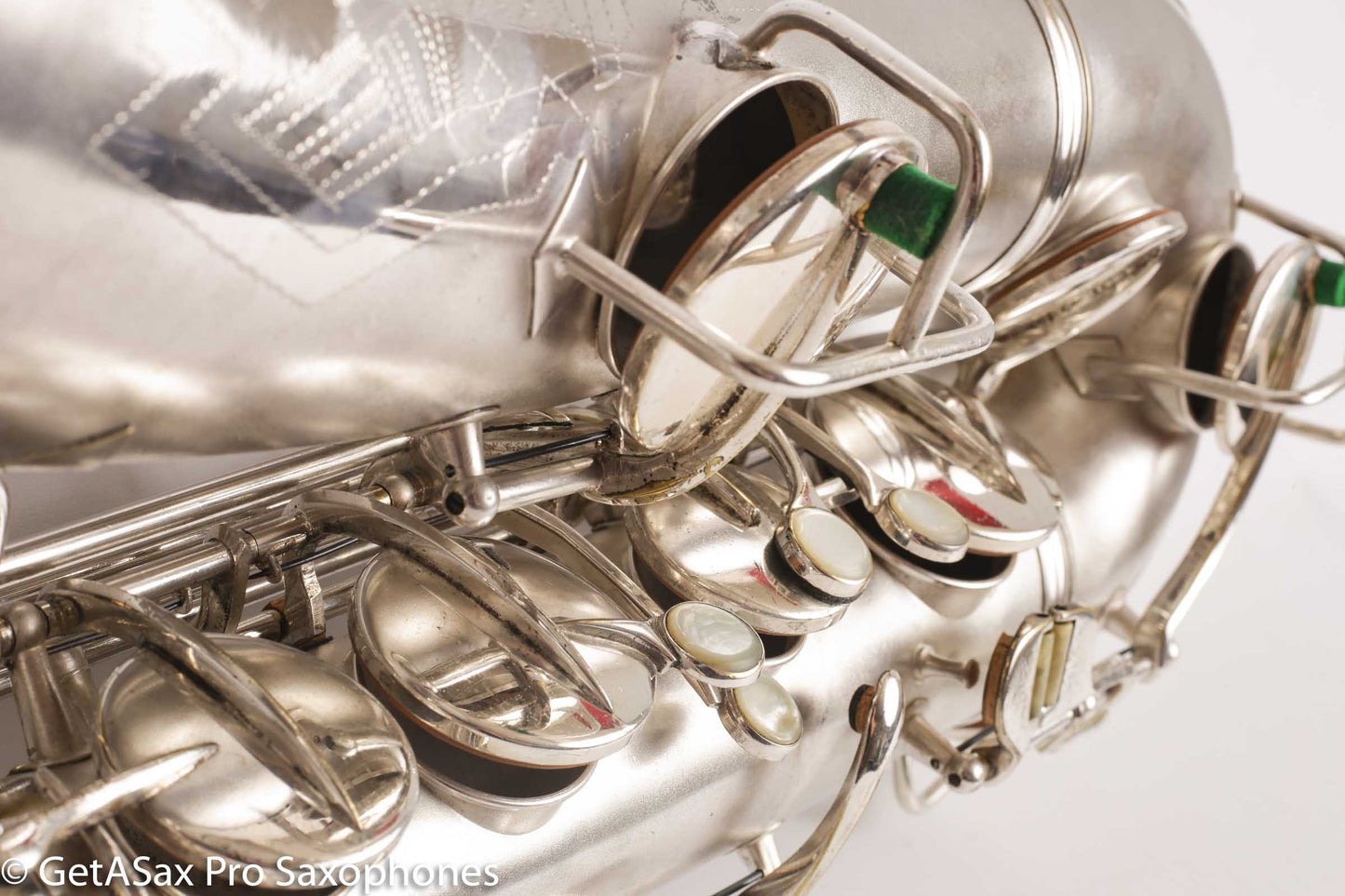 Conn Transitional Art Deco Tenor Original Silver Plate Overhauled 243357