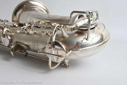 Conn Early 6M Transitional Alto Saxophone Original Silver Best Vintage! 250827