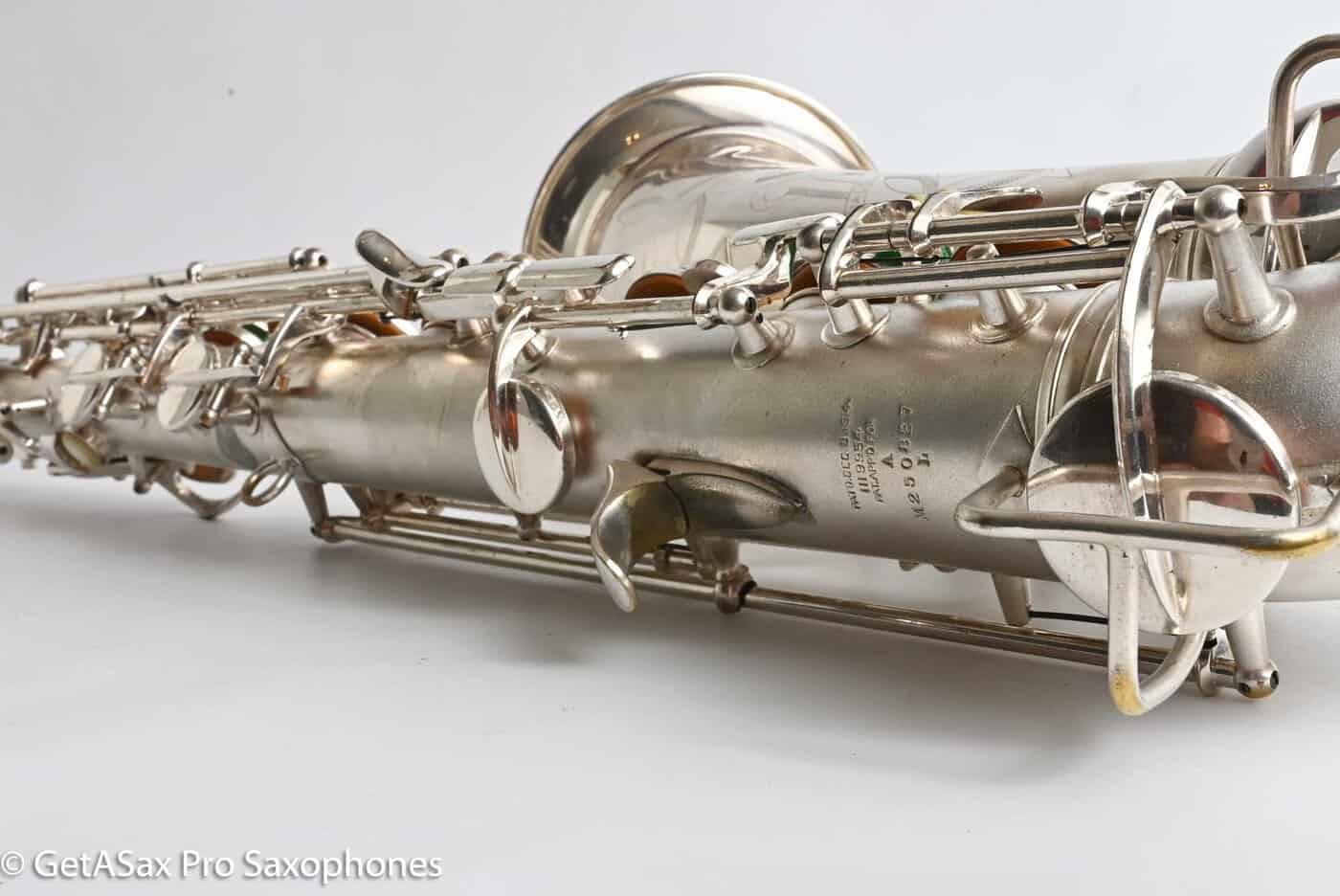 Conn Early 6M Transitional Alto Saxophone Original Silver Best Vintage! 250827