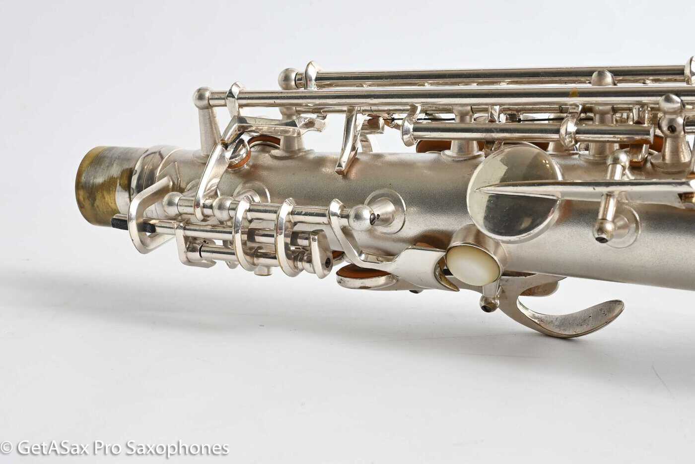 Conn Early 6M Transitional Alto Saxophone Original Silver Best Vintage! 250827