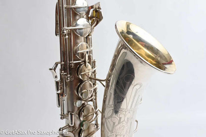 Conn Early 6M Transitional Alto Saxophone Original Silver Best Vintage! 250827