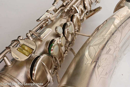 Conn Early 6M Transitional Alto Saxophone Original Silver Best Vintage! 250827