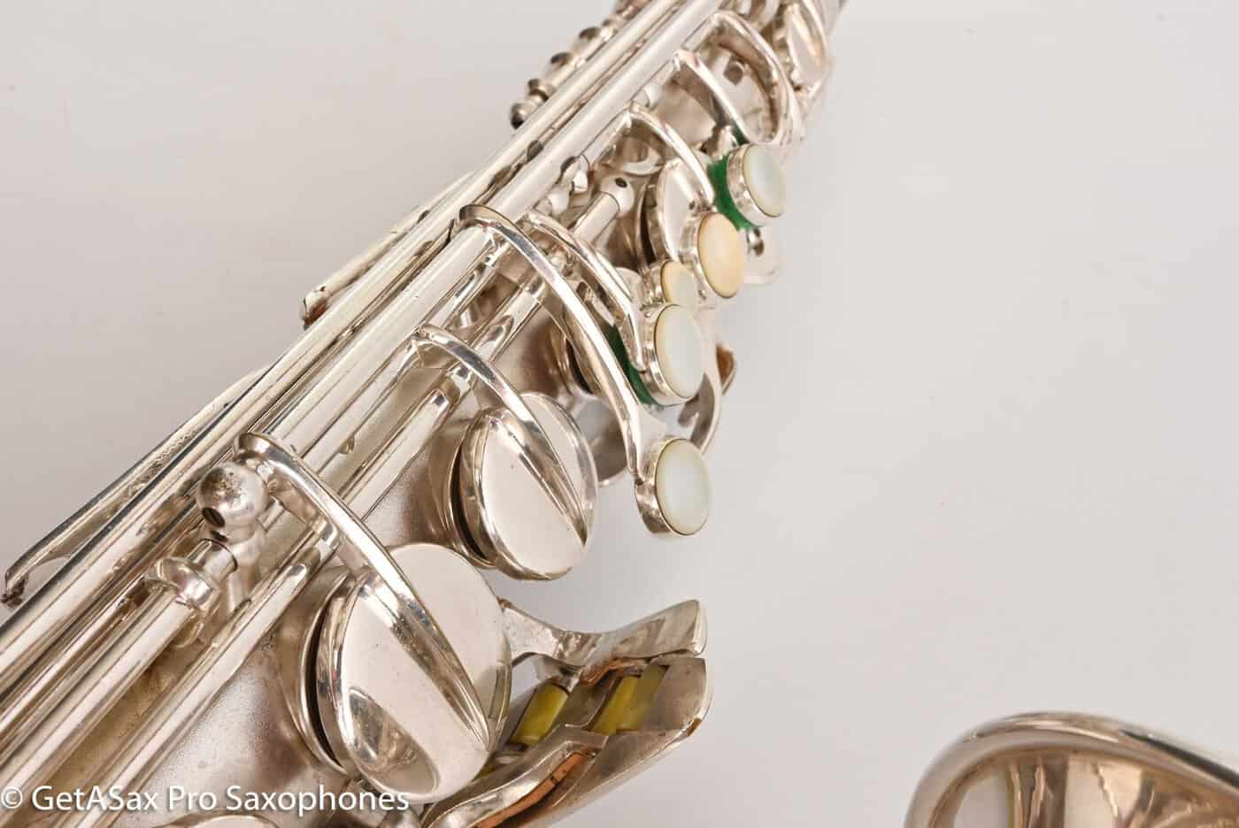 Conn Early 6M Transitional Alto Saxophone Original Silver Best Vintage! 250827