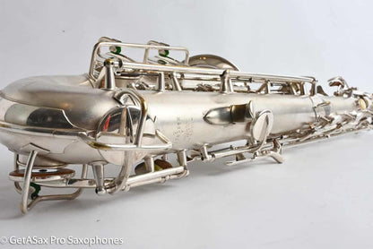 Conn Early 6M Transitional Alto Saxophone Original Silver Best Vintage! 250827