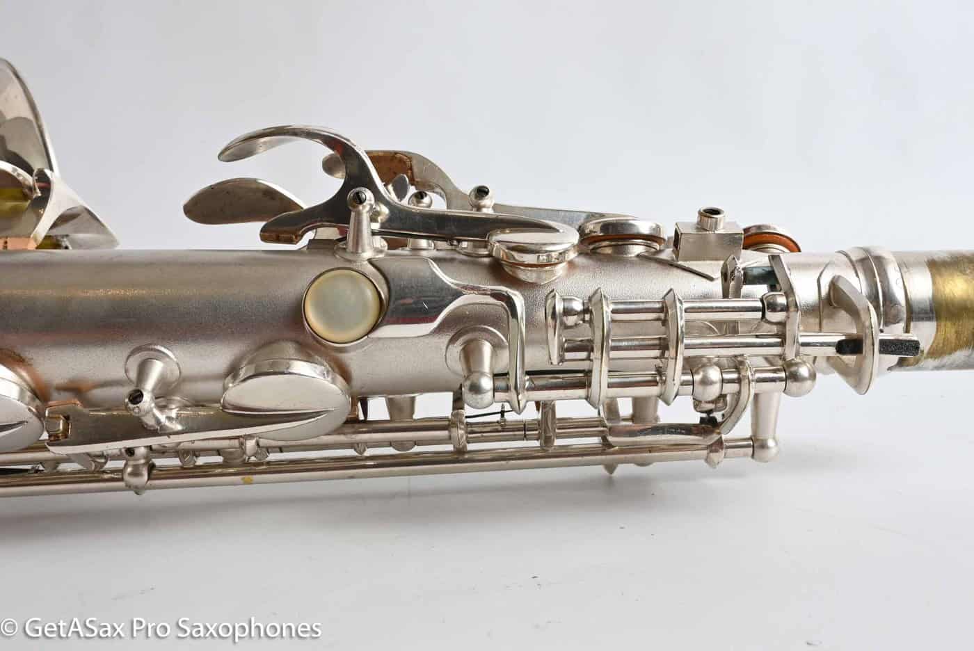 Conn Early 6M Transitional Alto Saxophone Original Silver Best Vintage! 250827