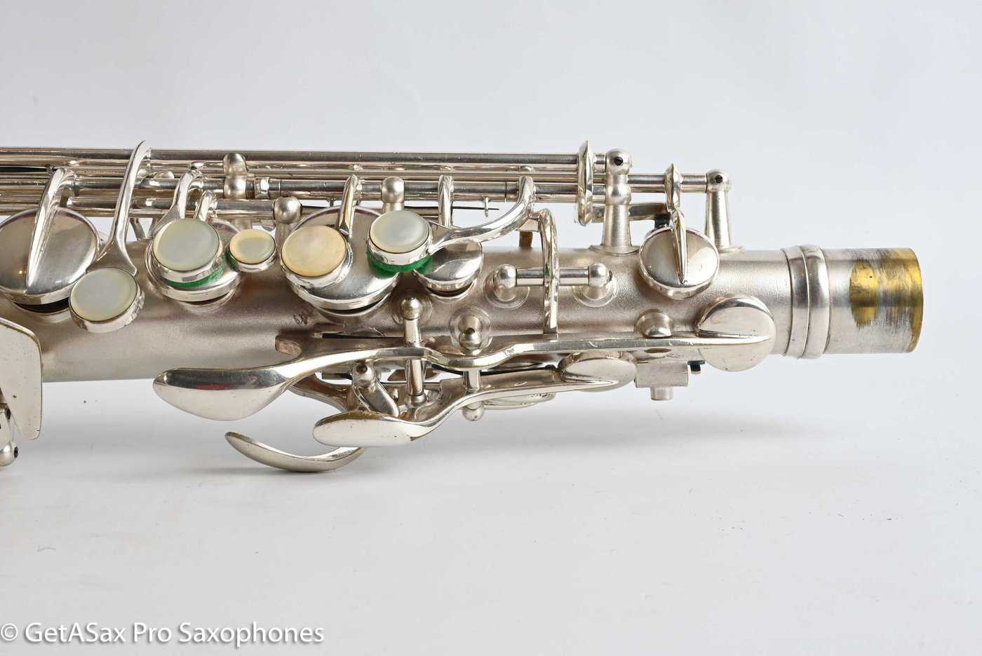 Conn Early 6M Transitional Alto Saxophone Original Silver Best Vintage! 250827