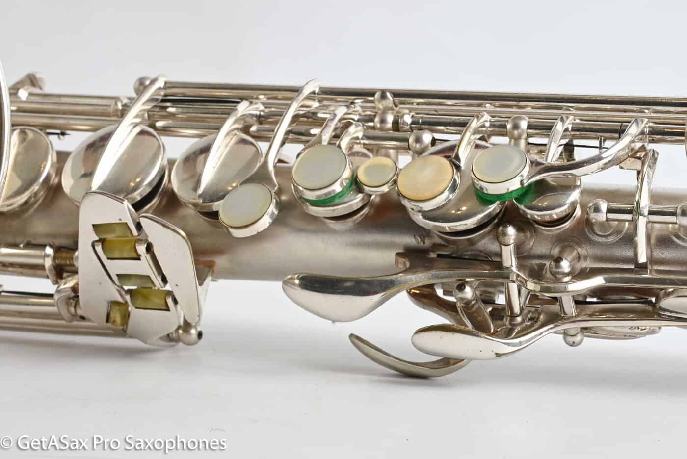 Conn Early 6M Transitional Alto Saxophone Original Silver Best Vintage! 250827