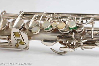 Conn Early 6M Transitional Alto Saxophone Original Silver Best Vintage! 250827