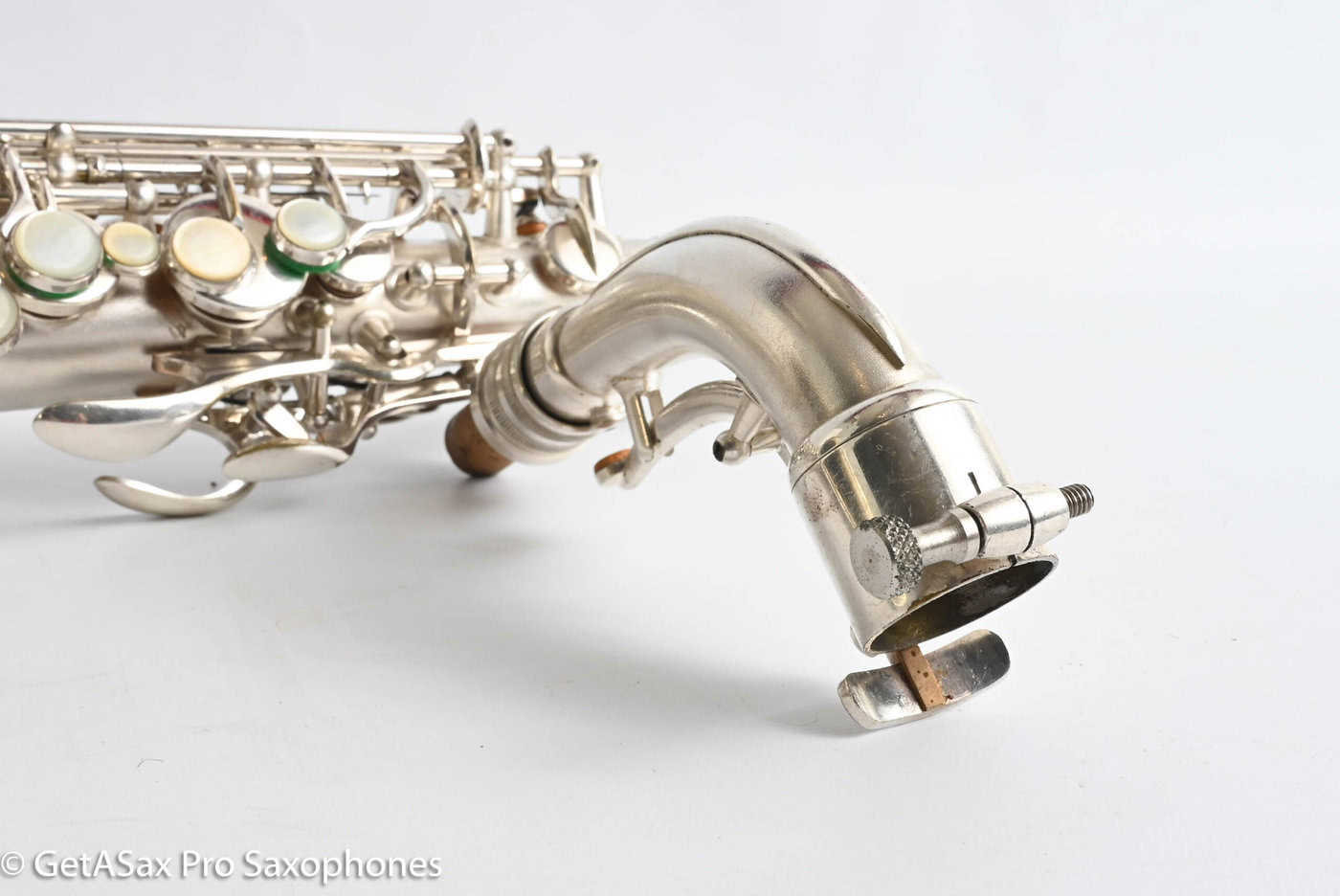 Conn Early 6M Transitional Alto Saxophone Original Silver Best Vintage! 250827