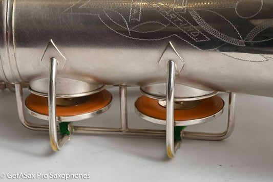 Conn Early 6M Transitional Alto Saxophone Original Silver Best Vintage! 250827