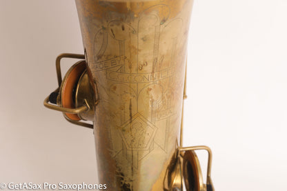 Conn 10M Transitional Tenor Saxophone 1933 Fresh Overhaul Excellent Player