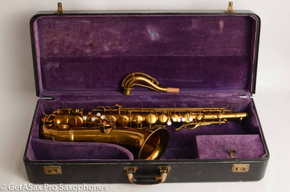 Conn 10M (late) Transitional Tenor Original Lacquer Old Pads Great Serial! 261521