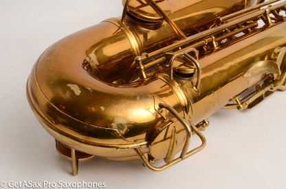 Conn 10M (late) Transitional Tenor Original Lacquer Old Pads Great Serial! 261521