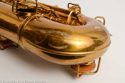 Conn 10M (late) Transitional Tenor Original Lacquer Old Pads Great Serial! 261521