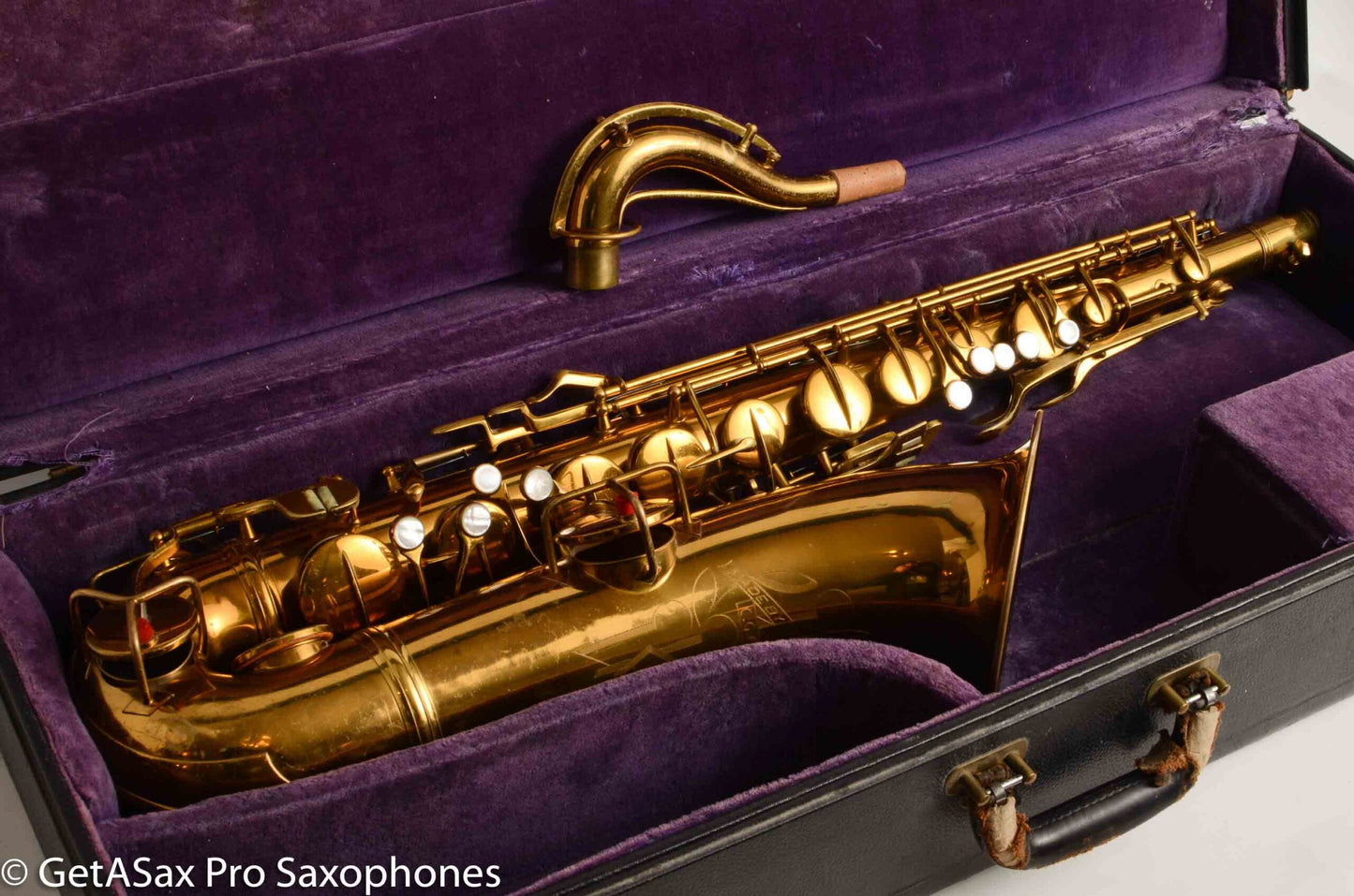 Conn 10M (late) Transitional Tenor Original Lacquer Old Pads Great Serial! 261521