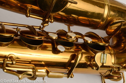 Conn 10M (late) Transitional Tenor Original Lacquer Old Pads Great Serial! 261521